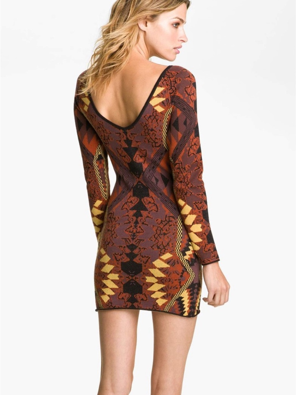 FREE PEOPLE Huntress of a Man Mini Dress